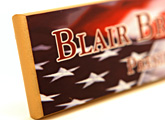 Colored nameplates help you stand out from the crowd.