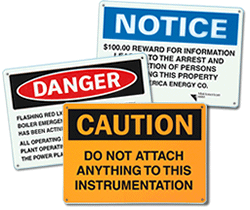 Custom Safety Signs