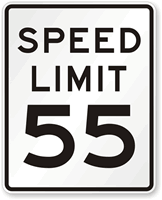 Speed Limit Sign at RoadTrafficSigns.com