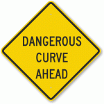 Warning sign from RoadTrafficSigns.com