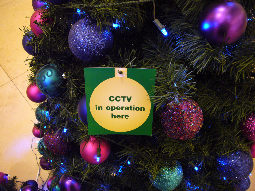 CCTV in operation christmas