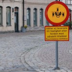 funny swedish street sign