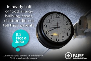 Understanding food allergy bullying