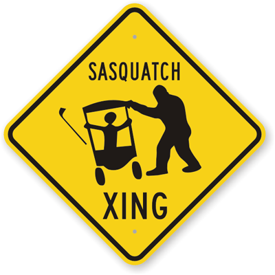 Sasquatch-Xing-Sign-K-9507