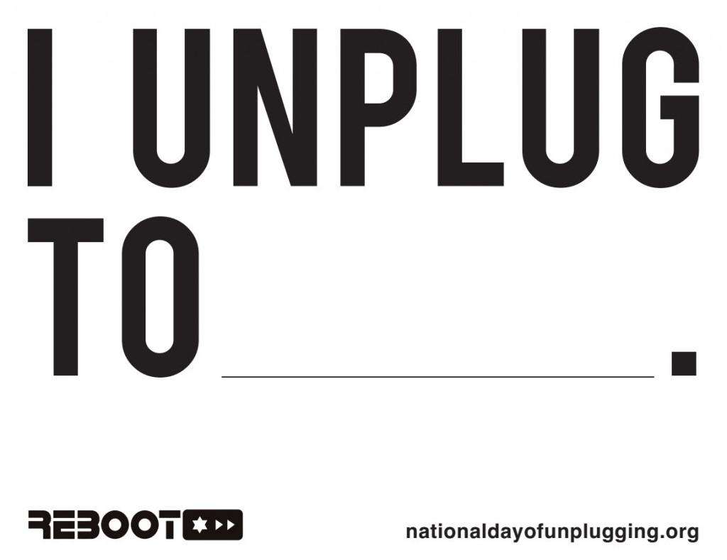 National Day of Unplugging unites thousands of people looking to recharge by taking a break from the digital world.