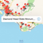 DPark app map of Hawai'i