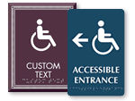 ADA Braille Accessible Signs