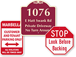 Custom Parking Signs By Location
