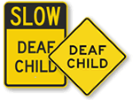 Deaf Child Signs
