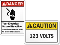 Electrical Safety Labels
