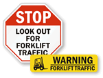 Forklift Traffic Signs