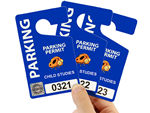 Holographic Parking Passes