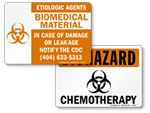 Notify Public Health Authority Stickers