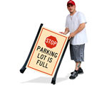 Parking Lot Full Signs