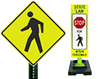 Pedestrian Signs