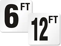 Pool Depth Markers