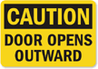 Approach Door Slowly Signs | Open Door Slowly Signs