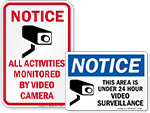 Security & Surveillance Signs