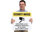 Security Notice Signs