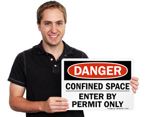 Confined Space Signage
