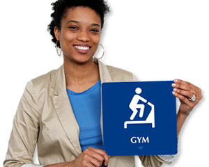 Fitness Room & Gym Signs