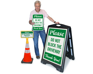 Friendly Parking Signs