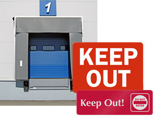Keep Out Signs