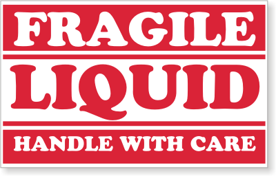 Fragile Shipping Logo
