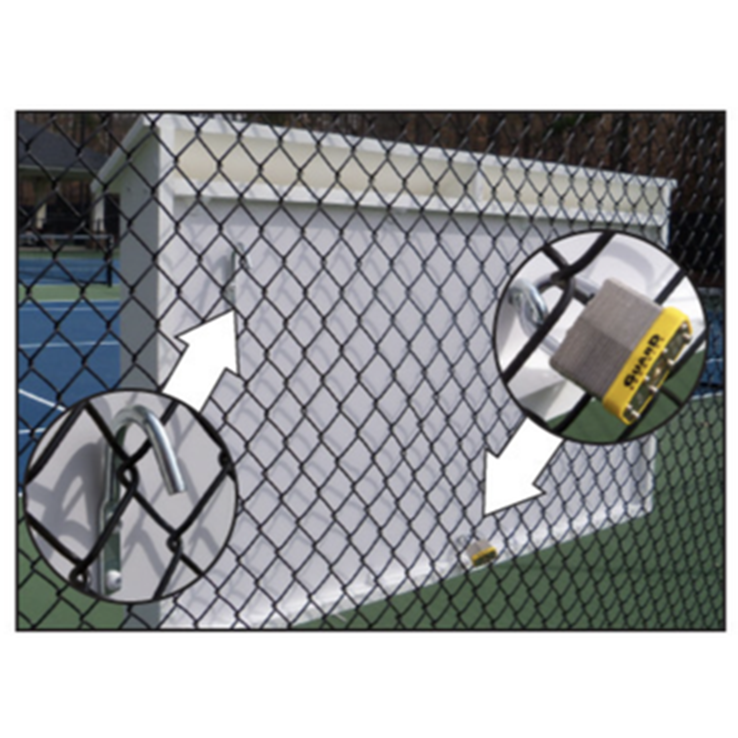 Fence Attachment Kit Signs, SKU: K2-6223