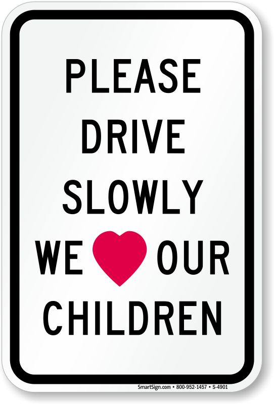 thumbnail interactive-video image 1 of Sigo Signs Drive Slow Sign (Board) - New 1 of 3
