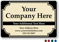 Add Company Name Website Custom Vehicle Magnetic Sign