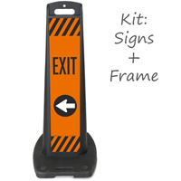 LotBoss "Exit 'with Left and Right Arrow Portable Kit