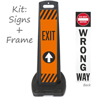 LotBoss "Exit 'with Straight Ahead Arrow Portable Kit