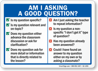 Asking Good Question Dos And Do Nots Sign