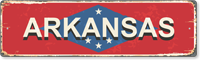 Vintage Arkansas Sign