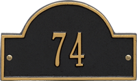 Arch Marker Petite Wall Plaque