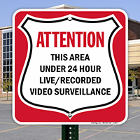Attention Video Surveillance Sign