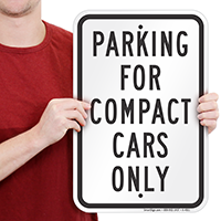 Parking For Compact Cars Only