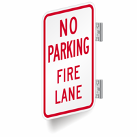 NO PARKING FIRE LANE Sign