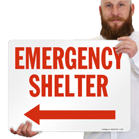 Emergency Shelter (Arrow Left)