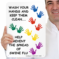 Wash Your Hands Help Prevent Spread of H1N1