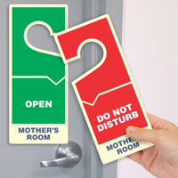 Do Not Disturb Mother's Room Door Tag