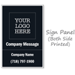 Add Company Message BigBoss Portable Custom Sidewalk Sign