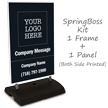 Add Company Message BigBoss Portable Custom Sidewalk Sign