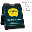 Add Company Name BigBoss Portable Custom Sidewalk Sign