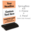 Add Headline Text BigBoss Portable Custom Sidewalk Sign