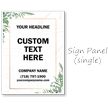 Add Headline Text BigBoss Portable Custom Sidewalk Sign