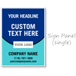 Add Logo Headline BigBoss Portable Custom Sidewalk Sign