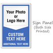 Add Photo or Logo BigBoss Portable Custom Sidewalk Sign