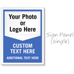 Add Photo or Logo BigBoss Portable Custom Sidewalk Sign